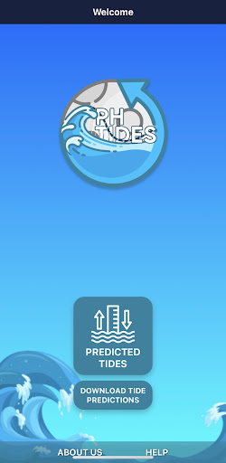 Android application PH TIDES screenshort