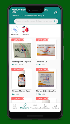 MedConnectPlus Pharmacy & Lab Screen 2