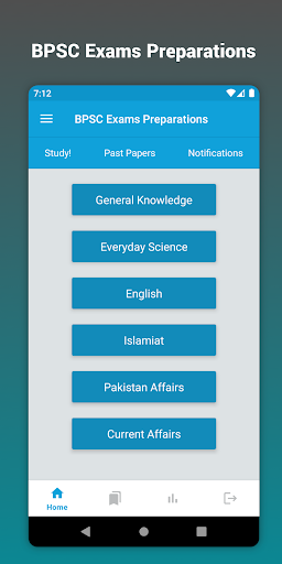 Android application BPSC Exams Preparations screenshort