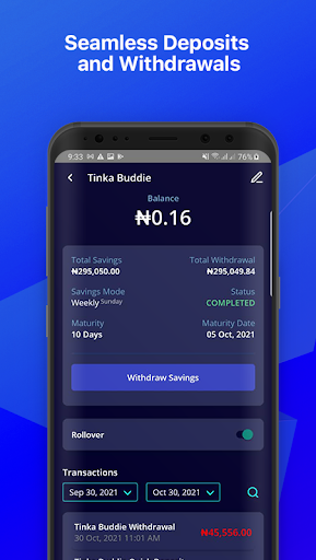 TinkaSave: Save, Earn & Grow Screen 2