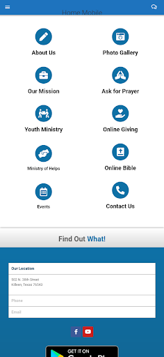 Android application Word of Knowledge Ministries screenshort
