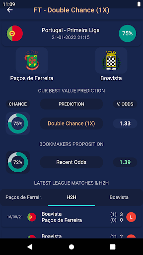 Android application Soccer Tips King screenshort
