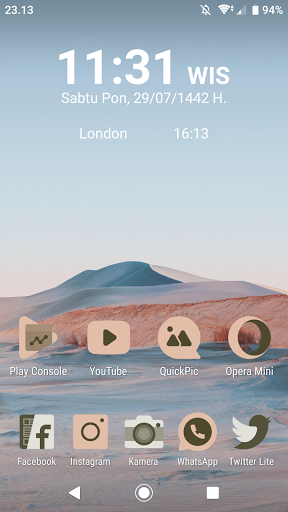 Screenshot of Android 12 Colors - Icon Pack