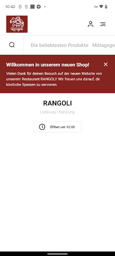 Android application RANGOLI screenshort