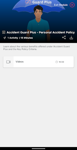 TATA AIG e-Academy Screen 2