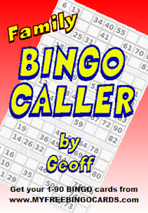 Family Bingo Caller for pc screenshots 1