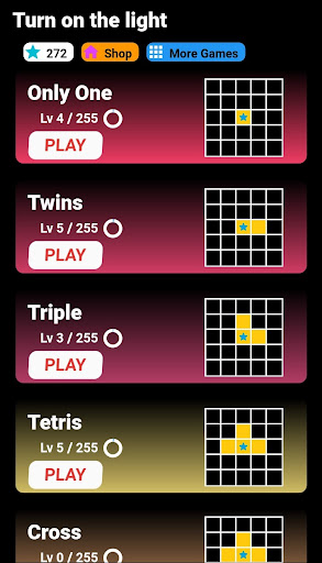 Android application Turn on the light : bulb game screenshort