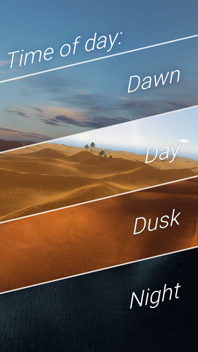 Dunes Desert 3D Live Wallpaper Screen 2