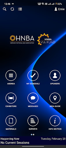 Android application HNBA VIA Events screenshort