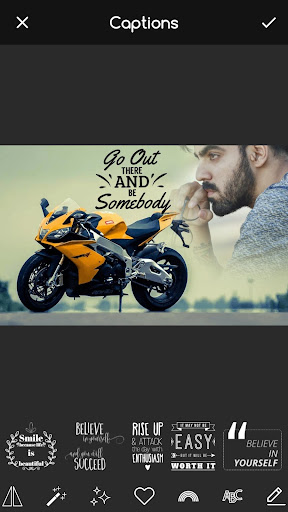 Motor Bike Photo Editor Screen 2