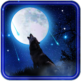 Wolf Moon Song live wallpaper icon