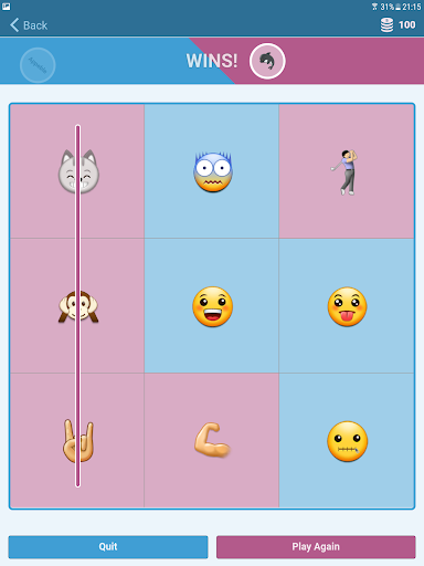 Emoji Fun - Tic Tac Toe