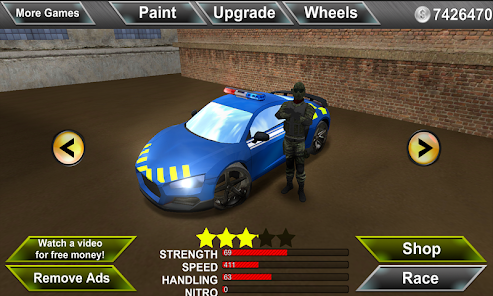 Captura 3 3D SWAT POLICE MOBILE CORPS android