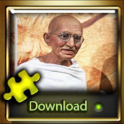 Mahatma Gandhi jigsaw puzzle game for adults