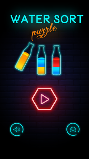 Android application Water Sort Puzzle screenshort