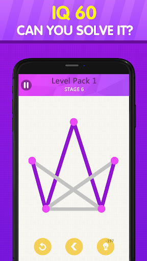 1Line & Connect Line :Line Puz screenshot