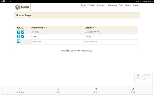 Victory Pte Ltd Screen 3