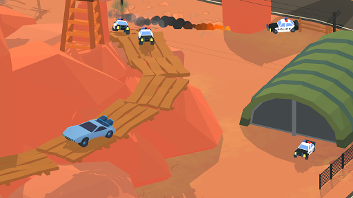 Smash racing: drive from cops, make an epic crash!  screenshots 17