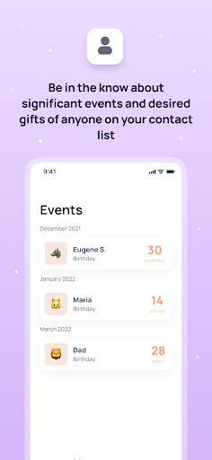 Giftary Screen 2