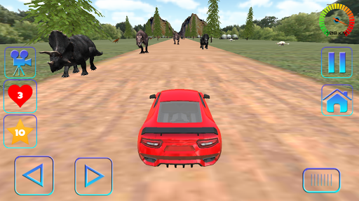 Car Racing in Dinos Screen 3