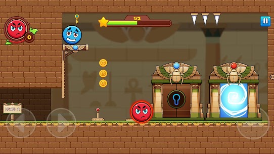 Red and Blue MOD APK: Twin Color Ball (GOD MODE) 5