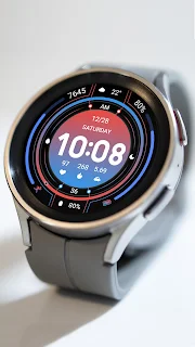 Red Blue Arc String For WearOS