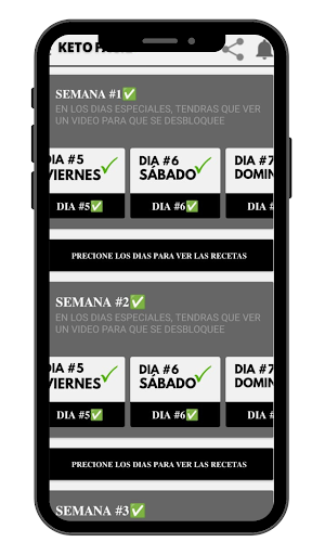 Keto Fácil - Plan De Comidas Screen 3