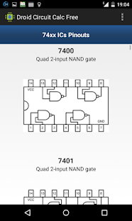 Droid Circuit Calc Pro Ekran görüntüsü