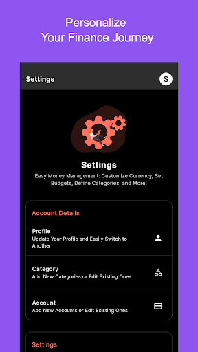 Khorcha - expense manager Screen 3
