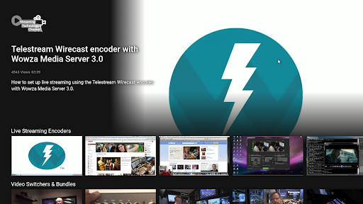 Streaming Technology Channel Screen 2