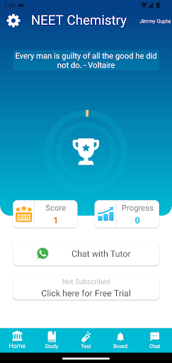 Android application NEET Chemistry & NCERT 11 & 12 screenshort