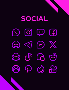 Linebit G Icon Pack Schermata