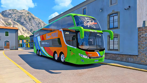 City Bus Coach Driving Games screenshot 0