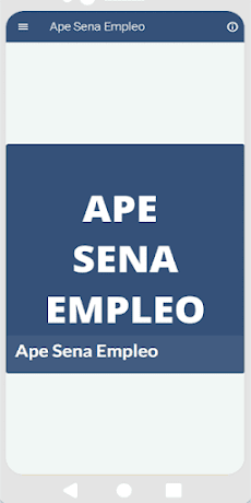 Ape Sena Empleo Infoのおすすめ画像3