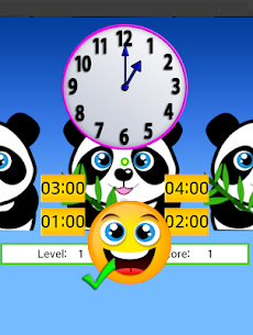 clock game for kidsのおすすめ画像1