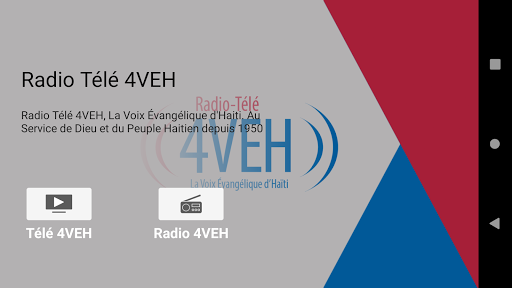 Android application Radio Télé 4VEH screenshort