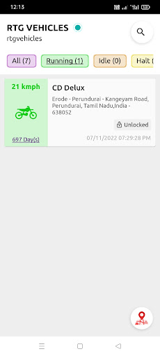 Android application RTGPS screenshort
