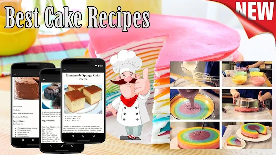 Homemade Cake Recipes Offlineスクリーンショット 1