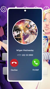Call from M3GAN Wednesday