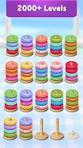 Hoop Stack 3D – Color Sort 4