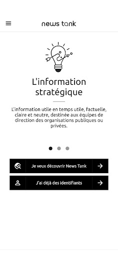Android application News Tank screenshort