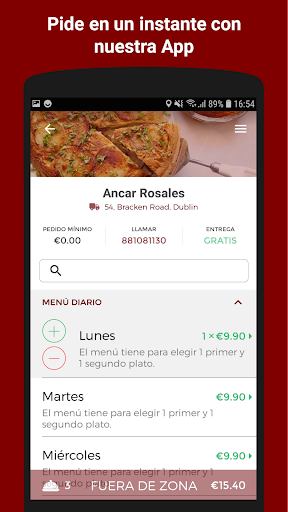 Android application Ancar Rosales screenshort