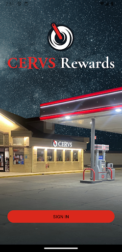 Android application CERVs Rewards screenshort