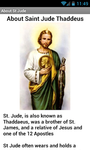 Saint Jude Thaddeus Screen 2