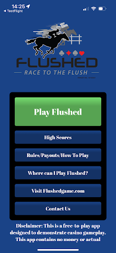 Android application Flushed Game screenshort