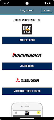 Android application Logisnext Forklift Sales App screenshort