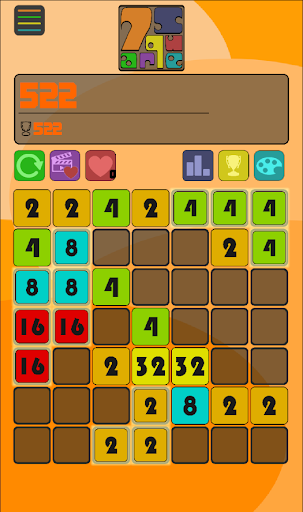 7 Square - Number Merge Puzzle Screen 2