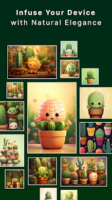 Cute Cactus Wallpapersのおすすめ画像3