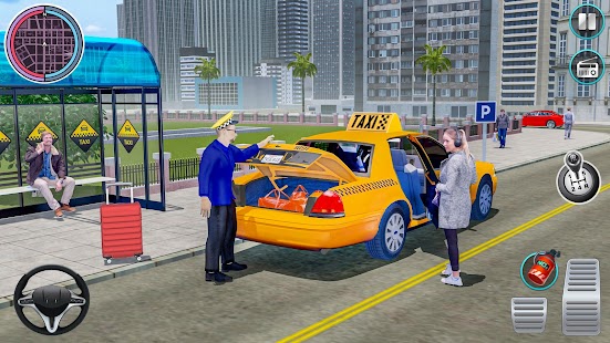 City Taxi Driving: Taxi Games Screenshot