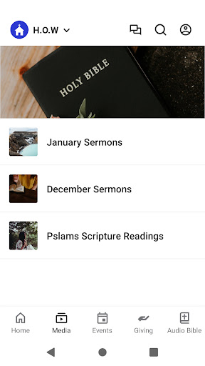 H.O.W International Ministries Screen 2
